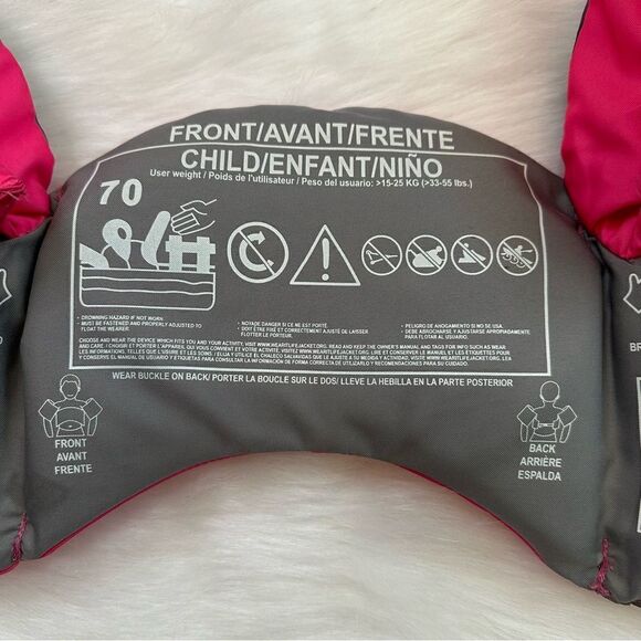 SwimWays Nickelodeon Paw Patrol Skye Learn-to-Swim Kids Life Jacket - Picture 3 of 7